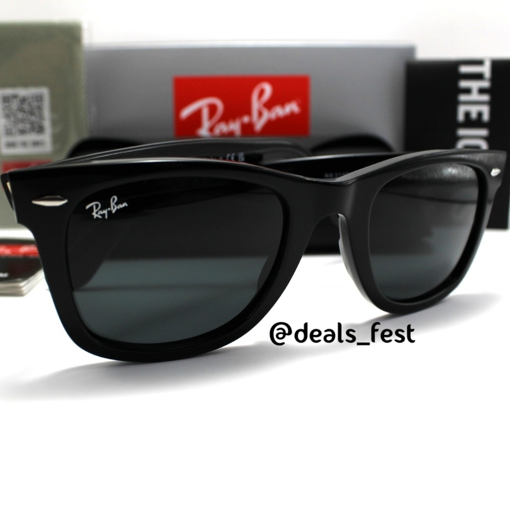 Model Display RayBan Wayfarer Black RB2140 - Picture 14 of 17